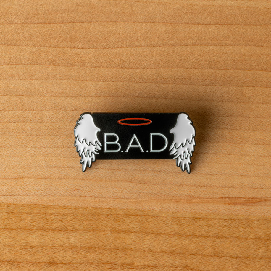 B.A.D Angel Wing Pin #2