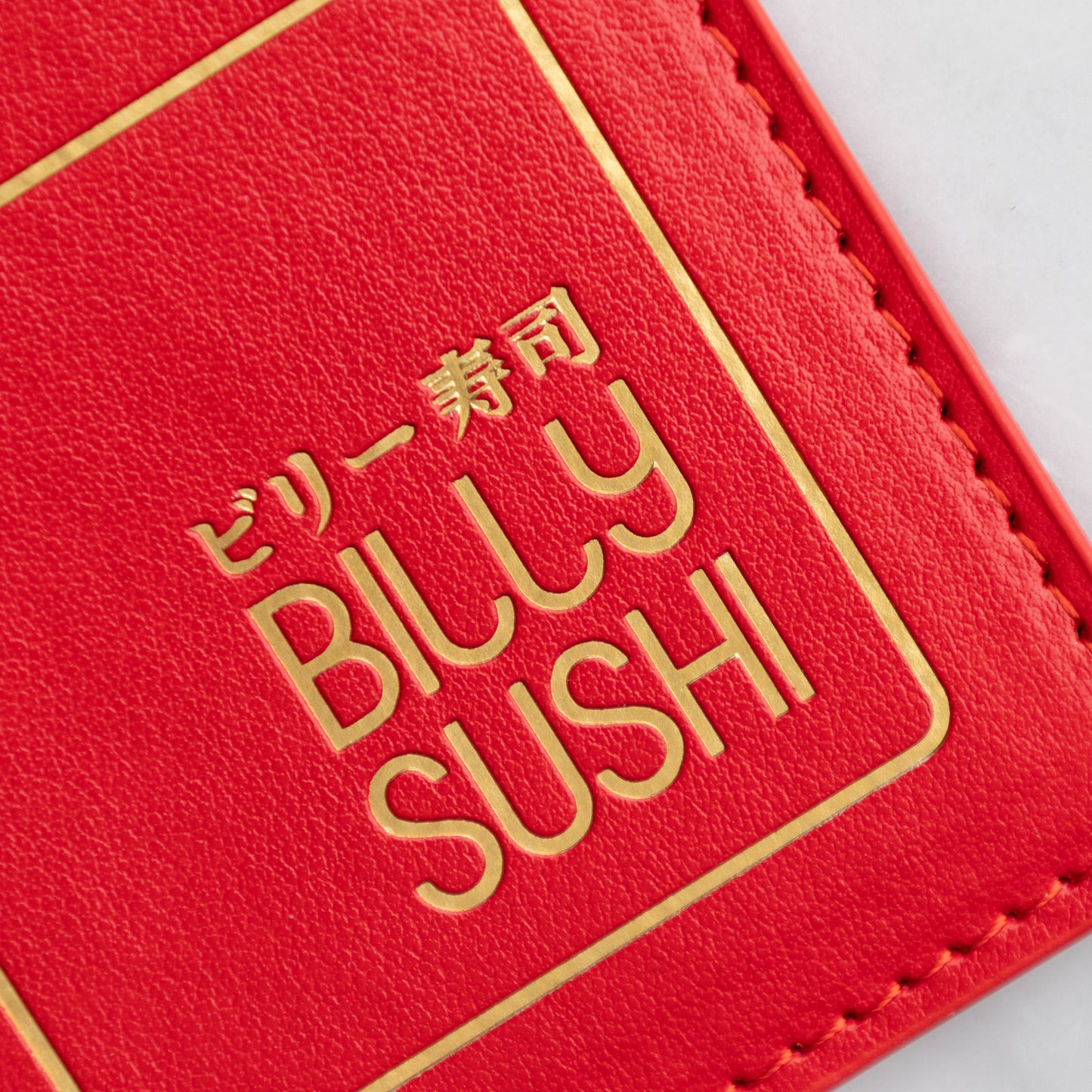 Billy Sushi Leather Bill Holder