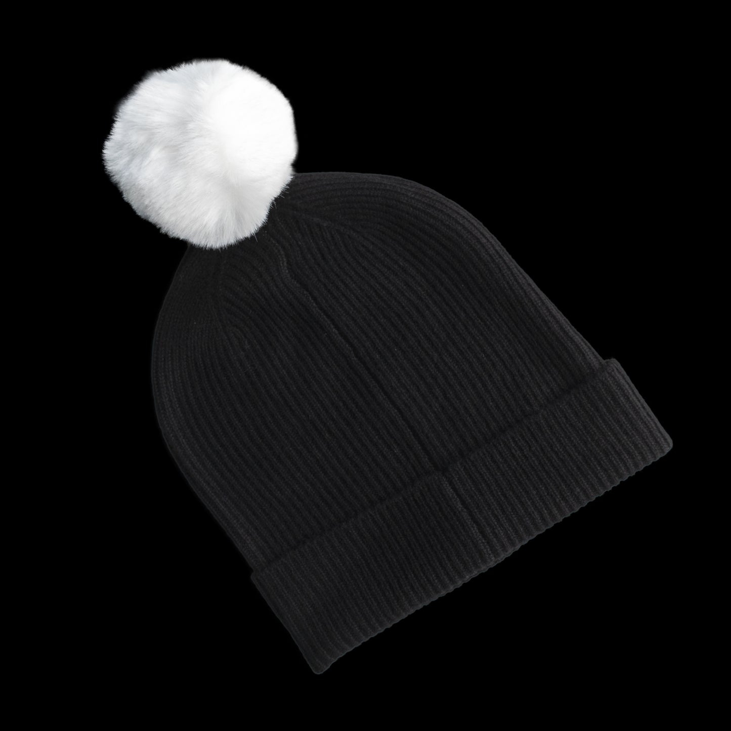 B.A.D Cashmere Hat w. Pom