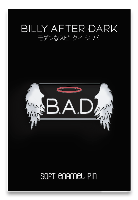 B.A.D Angel Wing Pin #2